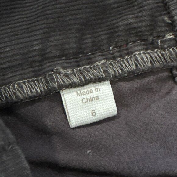 Garnet Hill Corduroy Pants size 6 - Picture 4 of 6